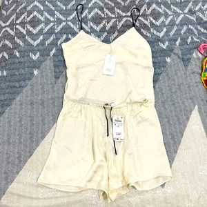 Zara 100% Silk PJs